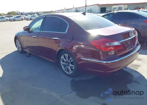 2013 Hyundai Genesis 3.8 from USA, damaged, VIN KMHGC4DD3DU235710